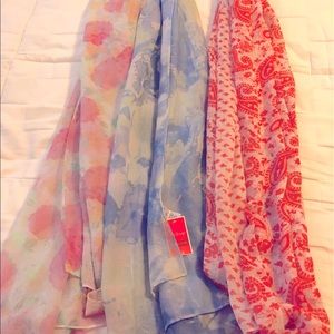 Set of 3 Lightweight Scarves